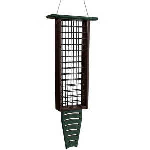 JCS Wildlife Recycled Suet Feeder w/ Tail Prop - 1 of 4