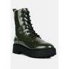Molsh Faux Leather Ankle Biker Boots Women - 2 of 4