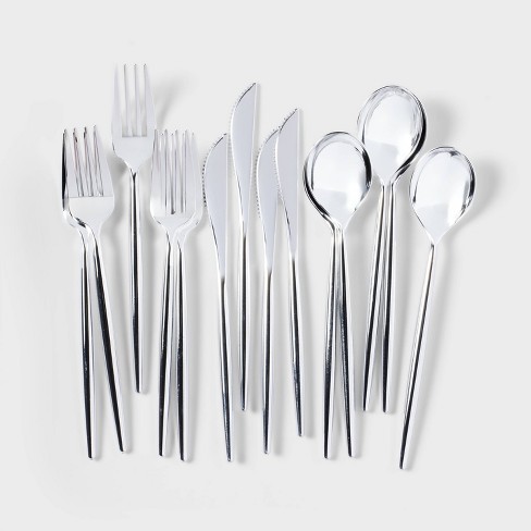 30ct Silver Cutlery - Spritz™ - image 1 of 3