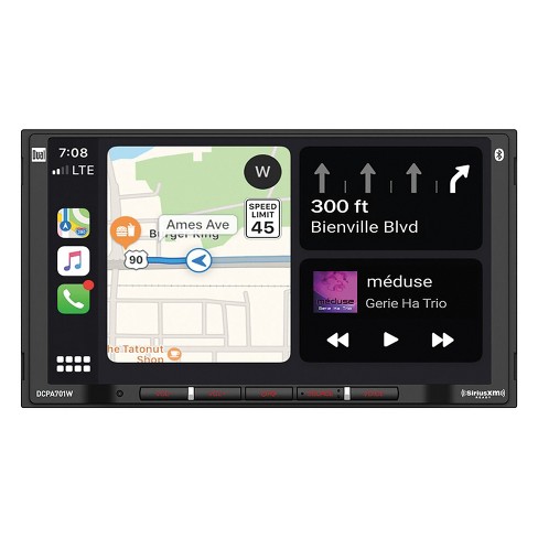 7 Inch Android Double Din Car Stereo with Wireless Carplay