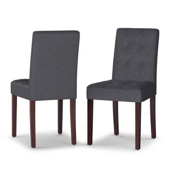 Set of 2 Jefferson Dining Chairs Denim Gray - WyndenHall