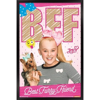 Trends International JoJo Siwa - BFF Framed Wall Poster Prints