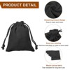 Unique Bargains Cotton Foldable Gym Travel Hiking Storage Drawstring Bag 12 Pcs - 4 of 4