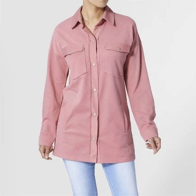 Women's Maddi French Terry Shacket - COCO + CARMEN