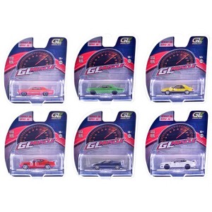 "GreenLight Muscle" Series 30 Set of 6 pieces 1/64 Diecast Model Cars by Greenlight - 1 of 4