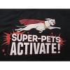 DC Legion of Super Pets Krypto Men's Black Long Sleeve Shirt - 2 of 3