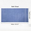 Unique Bargains Soft Absorbent Cotton Bath Towel for Bathroom kitchen Shower Towel 1 Pcs - 4 of 4
