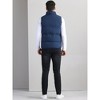 Lars Amadeus Men's Warm Sleeveless Puffer Detachable Hooded Winter Padded Vest - 3 of 4