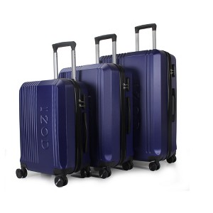 IZOD Zane Expandable ABS Hard shell Lightweight 360 Dual Spinning Wheels Combo Lock 28", 24", 20" 3 Piece Luggage Set - 1 of 4