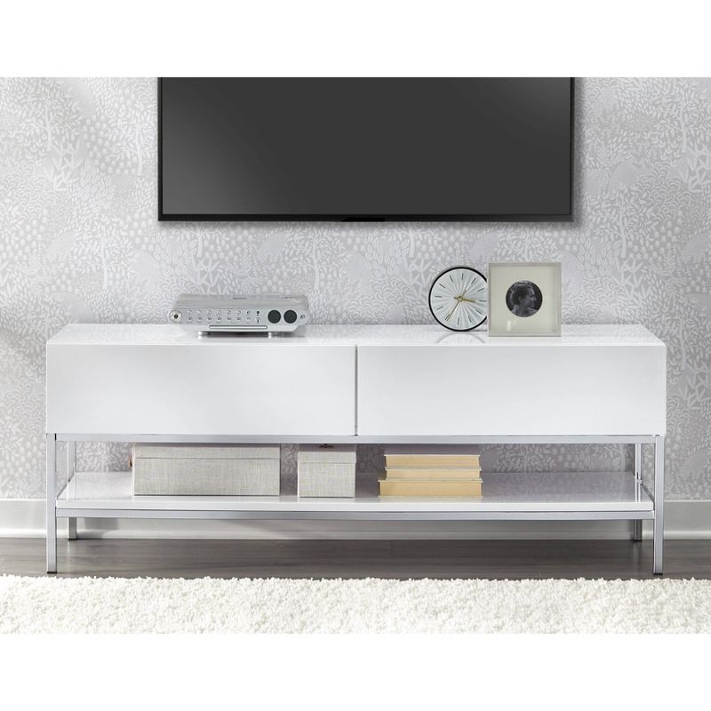 Lewis TV Stand for TVs up to 60&#34; White - Buylateral, 3 of 6