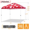 EAGLE PEAK 10x10 Pop Up Canopy Instant Tent w/ 4 Weight Bags - 2 of 4