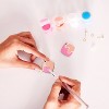 Faber-Castell Painted Wood Earrings: Multicolored Art & Craft Tool Set, 30 Pieces, Includes Brushes, Wood Material - 3 of 4