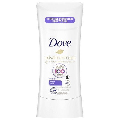 Dove Advanced Care Sheer Fresh 48-Hour Invisible Antiperspirant & Deodorant Stick - 2.6oz