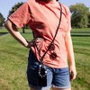 Pavilion Gift Company - Black - Soft Nylon Crossbody Phone Lanyard - Cell Phone Accessories - 3 of 4