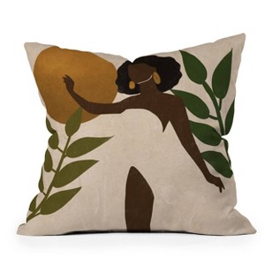 Nawaal Illustrations Release Outdoor Throw Pillow - Deny Designs - 1 of 3