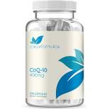 ClearFormulas CoQ10 Supplement, Supports Heart Health, Helps Maintain Healthy Blood Pressure - 200 Capsules, 400mg