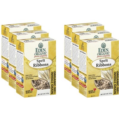 Eden Foods Pasta Spelt Ribbons - Case of 6 - 8.8 oz