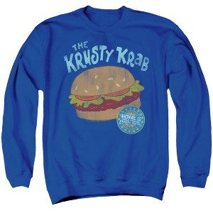 Spongebob Krusty Krab Adult Crewneck Sweatshirt - 1 of 4