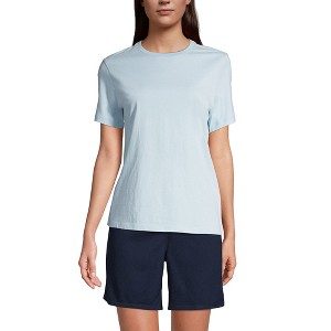 Lands' End School Uniform Women's Short Sleeve Feminine Fit Essential T-shirt - 1 of 2