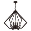 Livex Lighting Prism 6 - Light Chandelier in  Bronze - 4 of 4