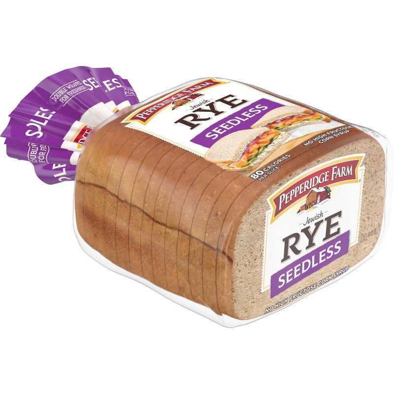 Pepperidge Farm Jewish Rye Seedless Bread - 16oz, 3 of 7