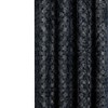 Kate Aurora 2 Piece Contemporary Chic Metallic Abstract Circles Light Filtering Grommet Top Curtains - 4 of 4