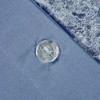 Sapphtopaz 3-Piece Twin/Twin XL Velvet Duvet Cover Set, Diamond Quilted Twin Quilt Bedding Set with Sham & Pillow - 3 of 4