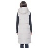 Women's Long Puffer Vest - S.E.B. By Sebby - 2 of 4
