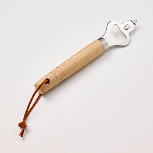 Wood & Stainless Steel Bottle Opener - Hearth & Hand™ With  
