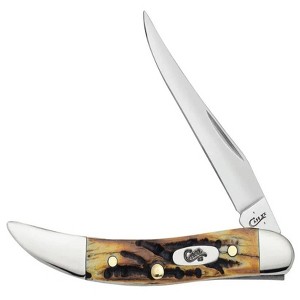 Case XX WR Small Texas Toothpick Pocket Knife -Genuine Stag - 1 of 4