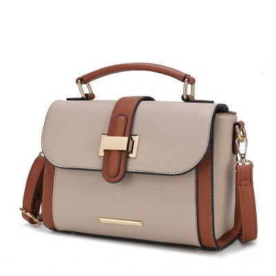 MKF Collection Willa Solid and Color-Block Women’s Shoulder Bag by Mia K