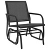 vidaXL Outdoor Swing Bench with Canopy Anthracite - 2 of 4