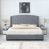 Carolina Living Queen Jaden Upholstered Platform Bed Frame - image 3 of 4