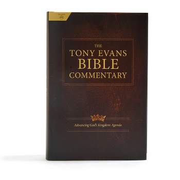 The Tony Evans Bible Commentary - by  Tony Evans & Csb Bibles by Holman (Hardcover)