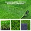 Gulches (3Pack)3.3FT*10FT Artificial Grass Thick Fake Faux Grass Rug Astroturf Carpet Landscape for Dogs Indoor Outdoor Garden Lawn Mat - 4 of 4