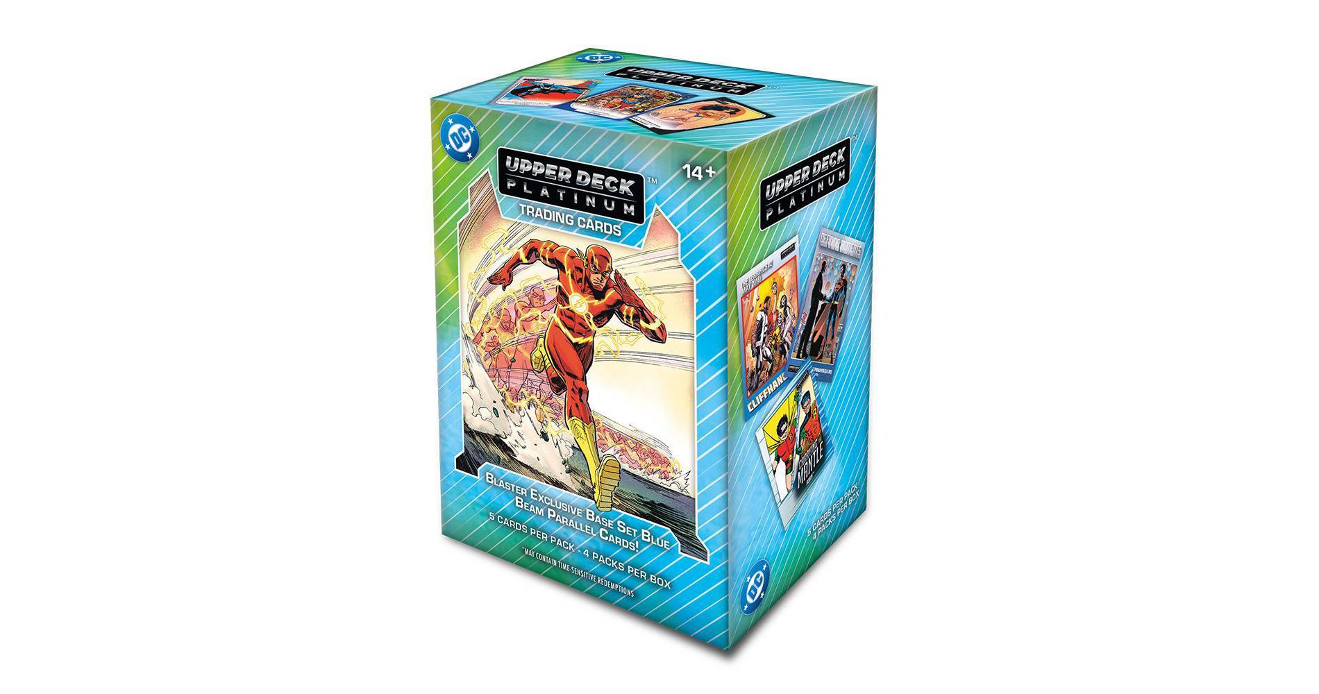 Upper Deck DC Platinum Trading Card Blaster Box