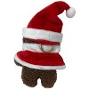 Doll Clothes Superstore Festive Red Cape and Hat with White Fur Trim for 17.5 Labubu Dolls - 4 of 4