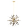 Livex Lighting Circulo 6 - Light Chandelier in  Satin Brass - 3 of 4