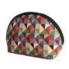 Signare USA Multicolor Triangle Cosmetic Make Up Bag - 2 of 2