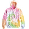 Collections Etc Tie Dye Pastel Rainbow Hoodie - 2 of 4