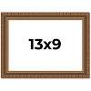 PosterPalooza | Photo Size Classic Gold Picture Frame - UV Acrylic, Foam Board Backing, Hanging Hardware - 2 of 4