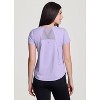 RBX Active Women's Short Sleeve T-Shirt Quick Drying Workout Top with Mesh Panels - 2 of 4