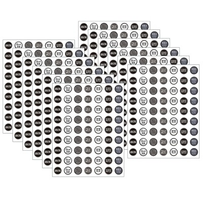 Teacher Created Resources® Modern Farmhouse Mini Stickers, 378 Per Pack, 12 Packs