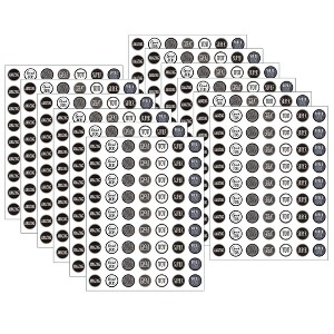 Teacher Created Resources® Modern Farmhouse Mini Stickers, 378 Per Pack, 12 Packs - 1 of 3
