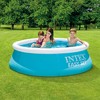 INTEX 28101EH Easy Set Inflatable Swimming Pool: 6ft x 20in – Puncture-Resistant Material – Quick Inflation – 232 Gallon Capacity – 16in Water Depth - 3 of 4