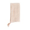 Slickblue Stone Washed Linen Blush Dinner Napkins, Tassel Detail Cloth Napkin Set, 20x20 Inch, Various Set Options - 3 of 4