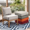 Gymojoy 24x24x6" Outdoor Cushion Patio Chair Furniture Cushion 28D High Density Sponge Cushion with Removable Cover Cushion Replacement - 3 of 4