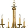 Crystorama Lighting Bridgehampton 6 - Light Chandelier in  Antique Gold - 4 of 4