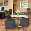 Regency,Jean Square Vinyl Ottoman (Set of 2) - 2 of 3