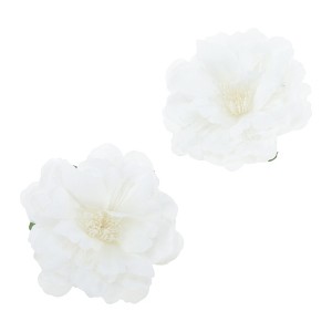 Unique Bargains Simulated Flower Hair Clip 2 Pcs - 1 of 4